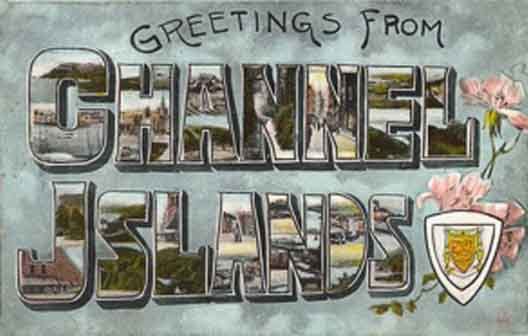Channel Islands large letter postcard checklist