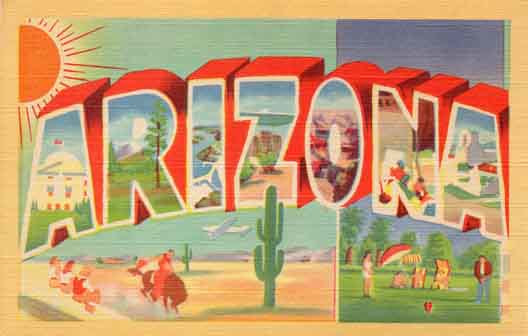 Curt Teich large letter postcard missing colors list