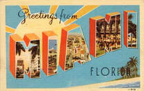 Dexter linen era large letter postcard checklist