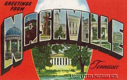 E.C. Kropp 3819 Nashville Tennessee large letter postcard